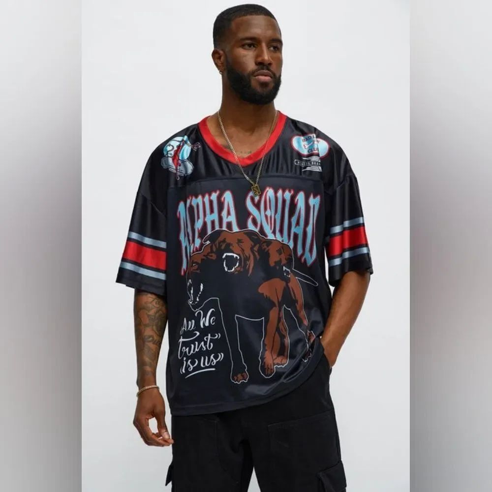 Reason Brand Alpha Squad Football Jersey